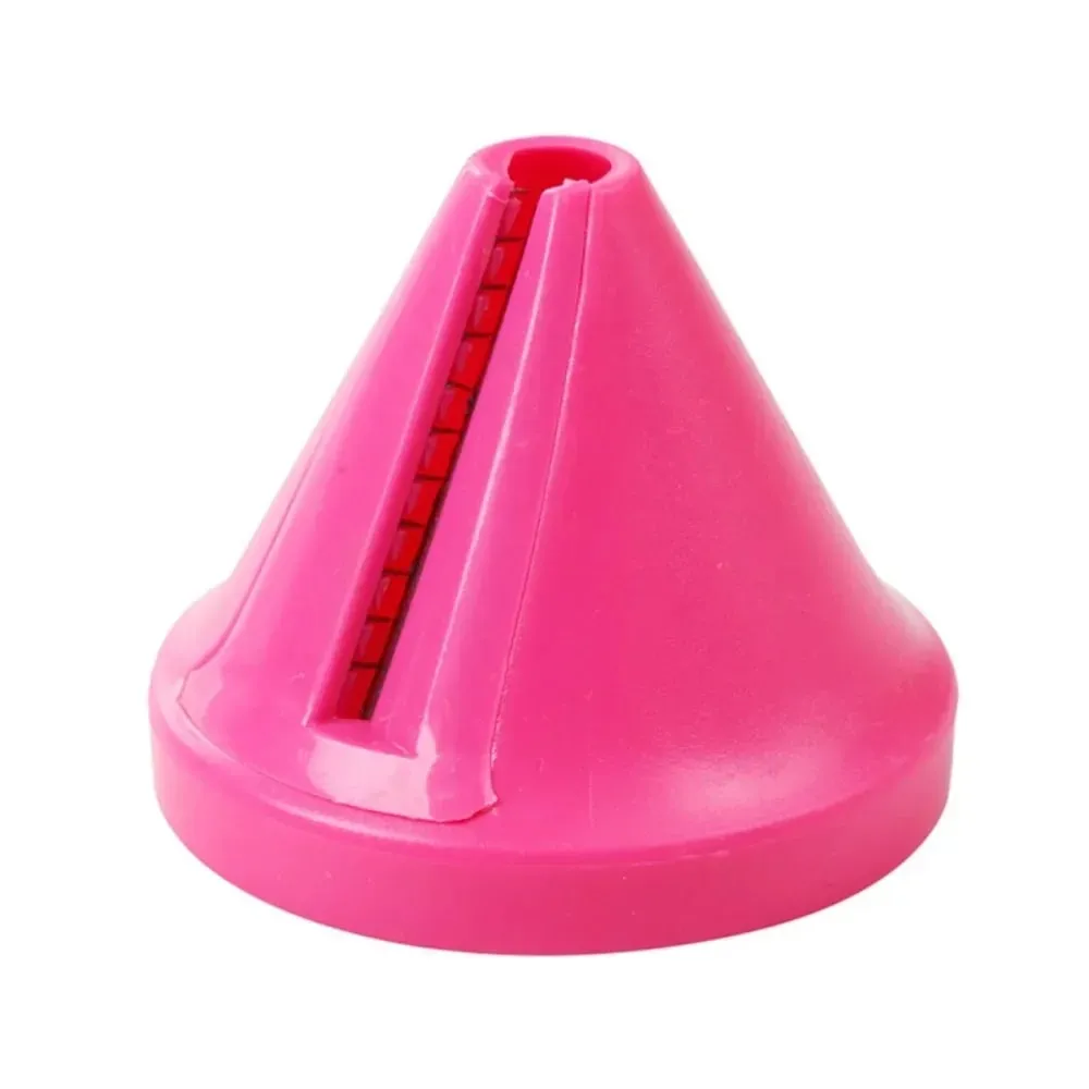 Kitchen Accessories Conical Spiral Shredder Rust-proof Anticorrosive Rotary Shredder Plastic Vegetable Slicer Potato
