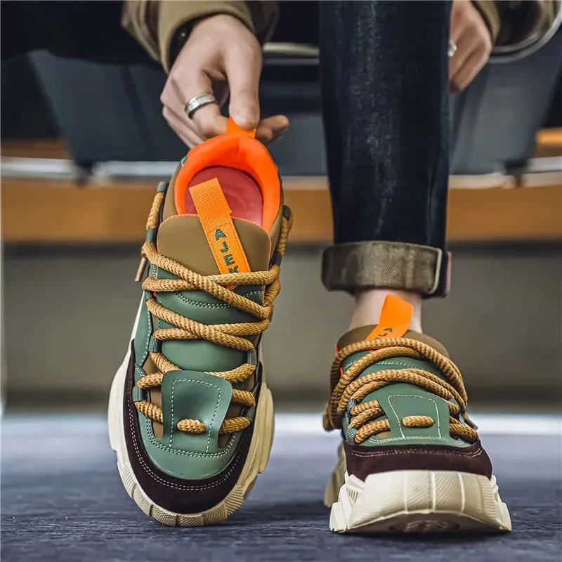 New Men's Casual Sneakers 2025 Spring Fashion Versatile Low-Top Skateboard Shoes for Men Suitable for Outdoor Sports — image 6