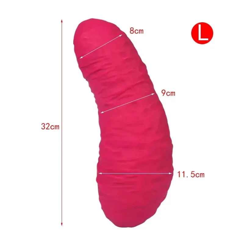 11.5cm Huge Anal Plug Liquid Silicone Soft Big Butt Plug Spawning Experience Adult Sex Toys For Women Men Anal Dilatation Toy — image 8