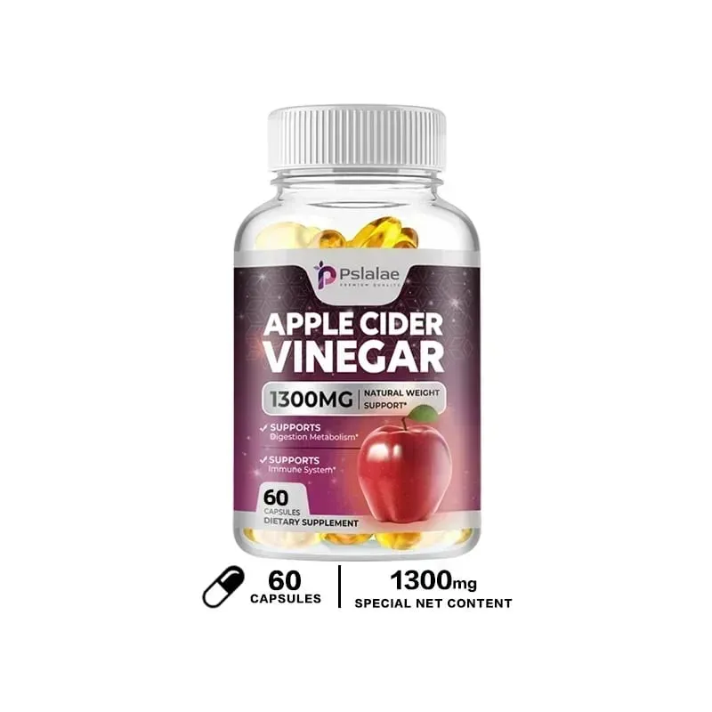 Apple Cider Vinegar - Fat Burner Natural Detox and Cleanse Energy Support Supplement — image 10
