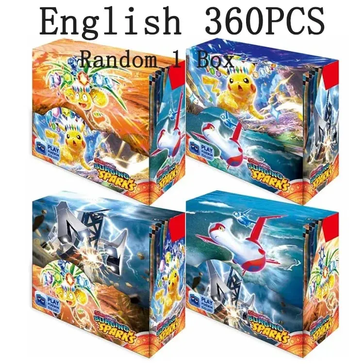 Pokémon PRISMATIC EVOLUTIONS SURGING SPARKS SCARLET&VIOLE 151 Booster Display Box Pokemon Booster Cards Playing Cards — image 9