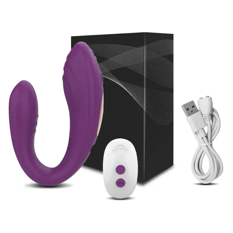 Remote Control U Type Vibrator for Women Clitoris Stimulate G-Spot Vagina Massage Female Masturbation Sex Toys for Couple — image 9