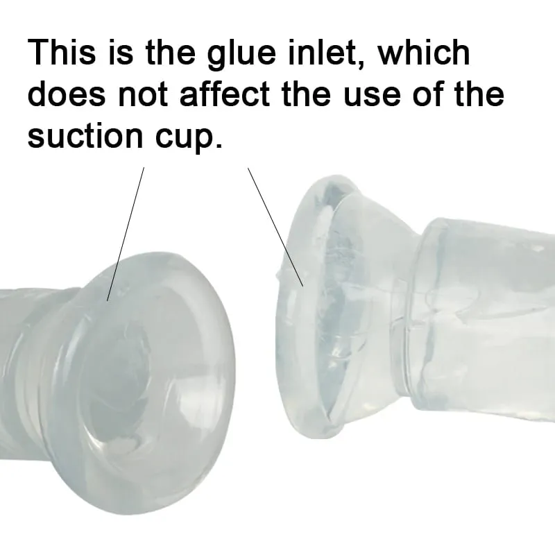 New Transparent Realistic Suction Cup Dildo Jelly Penis Dildo Clitoral Stimulator Big Dick Female Masturbator Lesbian Sex Toys — image 5