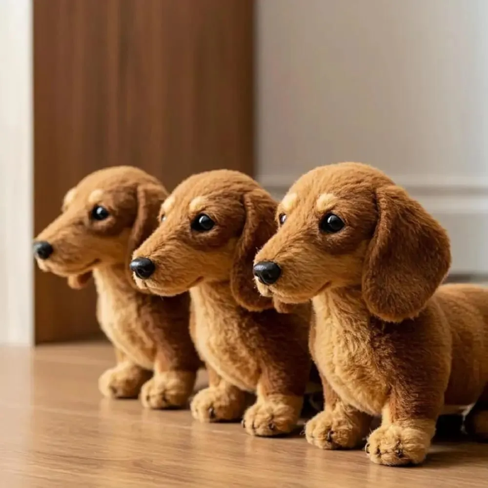 Nuovo design Morbido cane Simpatico imita il movimento naturale Simulazione Cuscino realistico per supporto emotivo — image 6