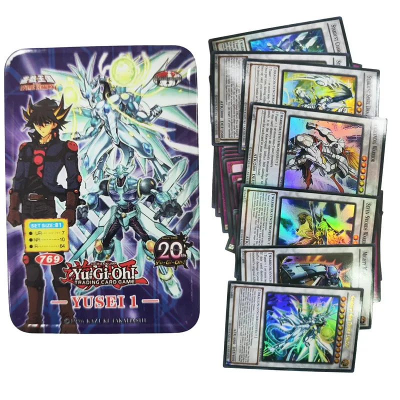 Yu Gi Oh Cards RYO BAKURA PACK Card English Holographic Golden White Dragon Duel Game Collection Card with Tin Box — image 3