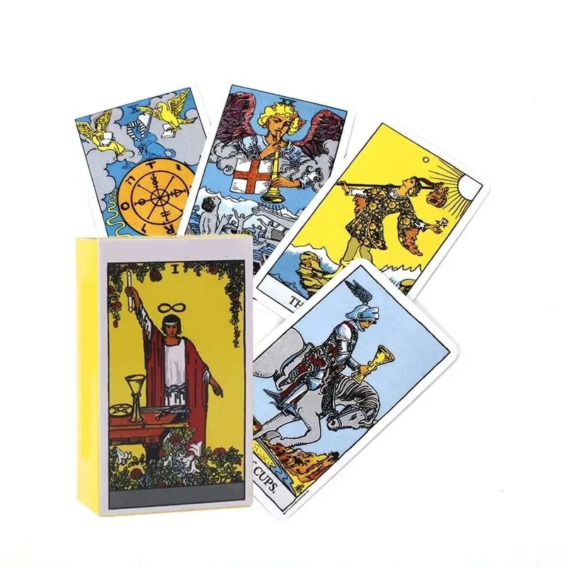 Tarot Cards Rider Waite Tarot Board Game Divination Cards Oracle Russian Spanish English Version for Beginners Party Game Toy — image 5