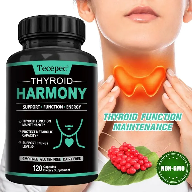 Thyroid Support Capsules - Supports thyroid health metabolic capacity supports energy levels — image 1
