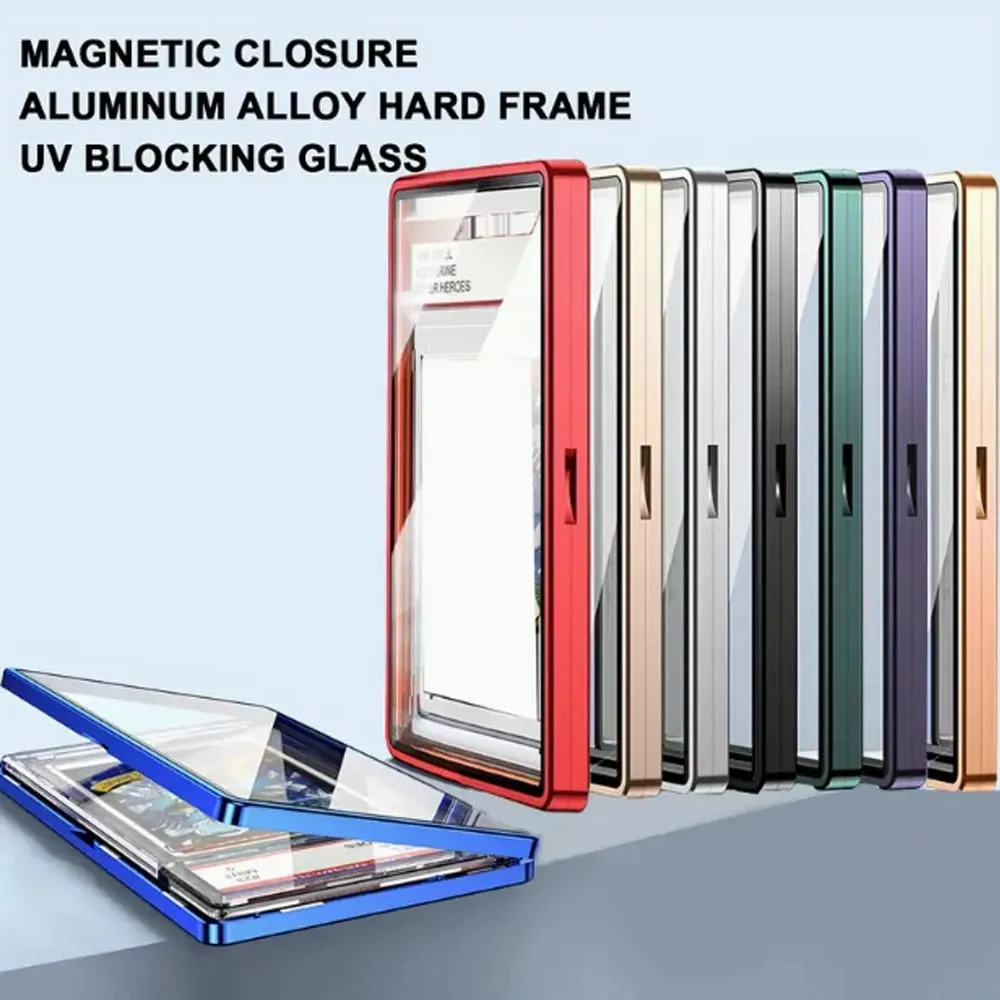 Multicolor Aluminum Alloy Graded Card Protect Cases For PSA CGC BGS Graded Cards Scratch Resistant Trading Card Holder — image 5
