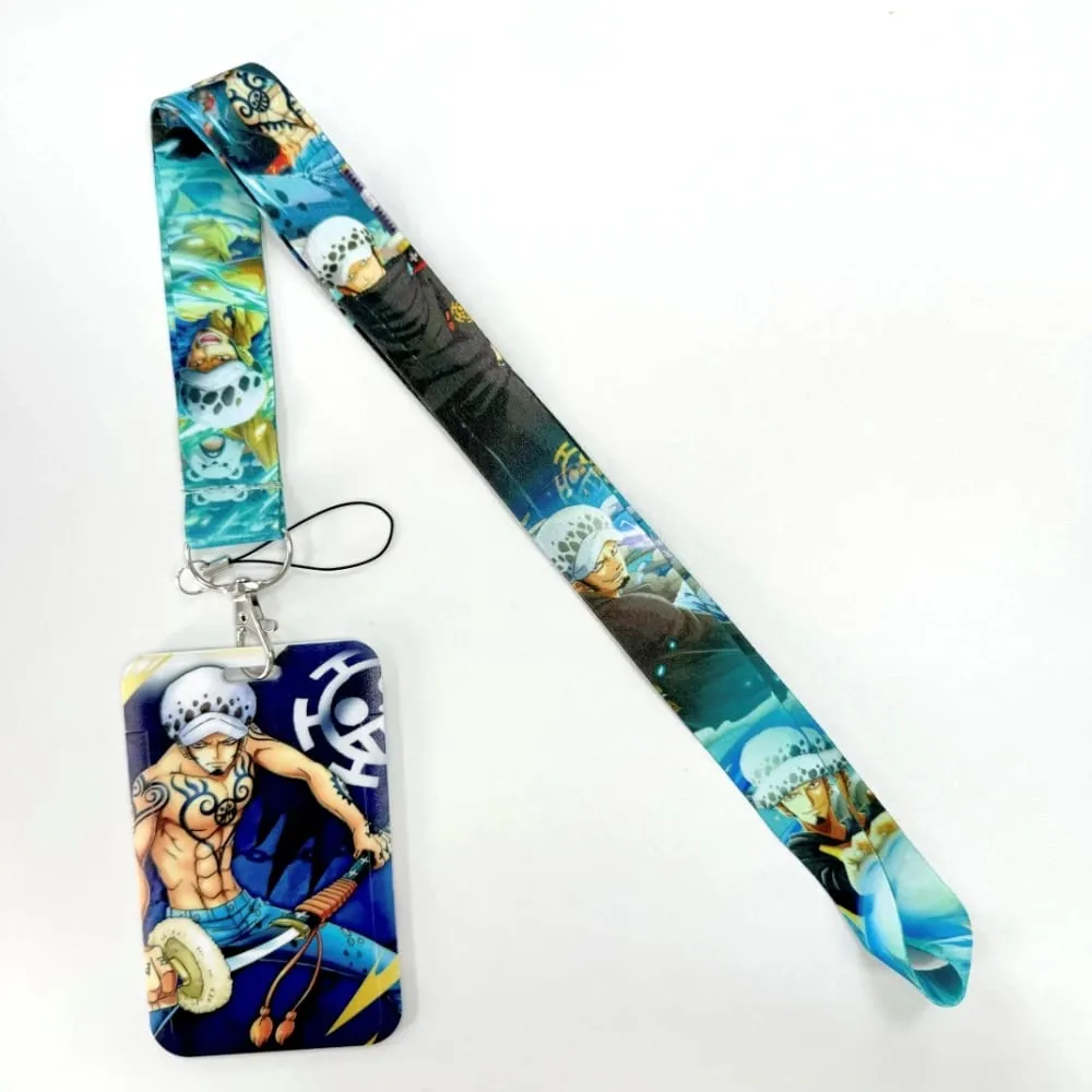Wholesale One Piece Anime Movie Lanyards Keys Neck Strap Card Badge Gym Key Chain Lanyard Key Holder DIY Hang Rope Keyrings — image 6