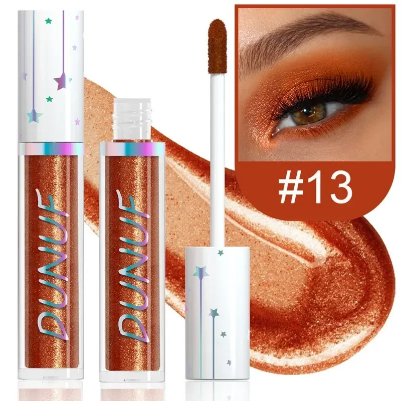 24color Eyeshadow Stick Liquid Eyeliner Metallic Color Green Pearlescent Glitter Eye Shadow Waterproof High Gloss Makeup Pigment — image 19