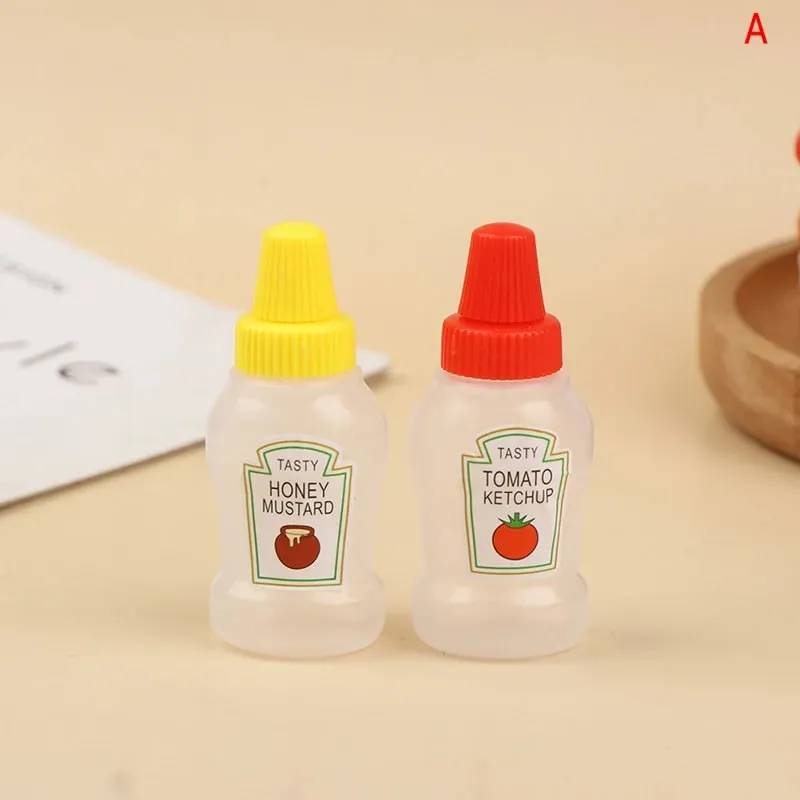 1/2/3/4pcs Mini Lunch Box Accessories Cute Pattern Sauce Box Squeeze Bottle Cartoon Tomato Honey Condiment Container For Kids — image 8