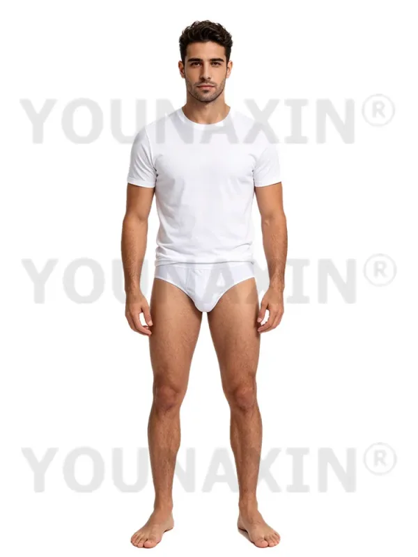 7 Pieces Men Big Size White Underwear Cotton Panties Shorts Underpants Undies Briefs Wedding Gifts L XL 2XL 3XL 4XL 5XL 6XL 7XL — image 6