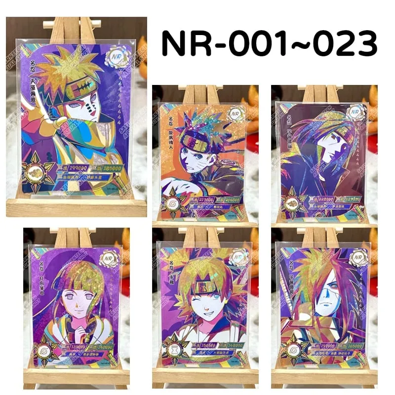 Naruto Card Set Full Series SE BP NR CR PR GP CP SP MR PR SLR OR AR UR ZR Cards Sasuke Anime Collection Card Toy Gift — image 37
