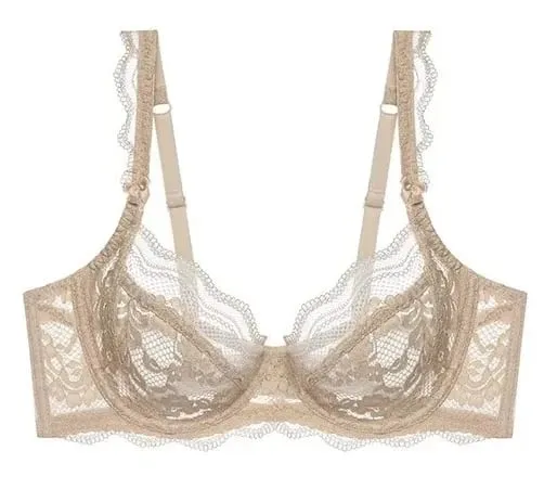 Ensemble de Lingerie en dentelle Ultra fine, nouvelle mode, soutien-gorge Push Up à armatures, doux et solide, Style français, disponible en plusieurs tailles pour femmes 32-42 — image 10