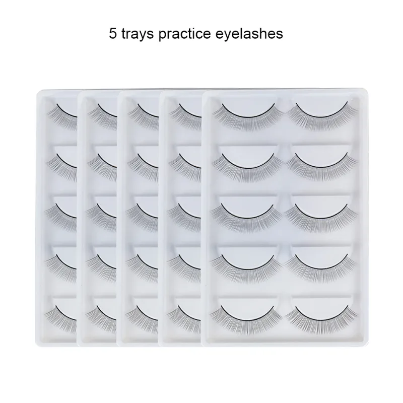Wholsale Price Practice Lashing Eyelashes Mannequin Head Beginner Training Set Cosmetics Eye Lash Extension Supplies Mannequin — image 17