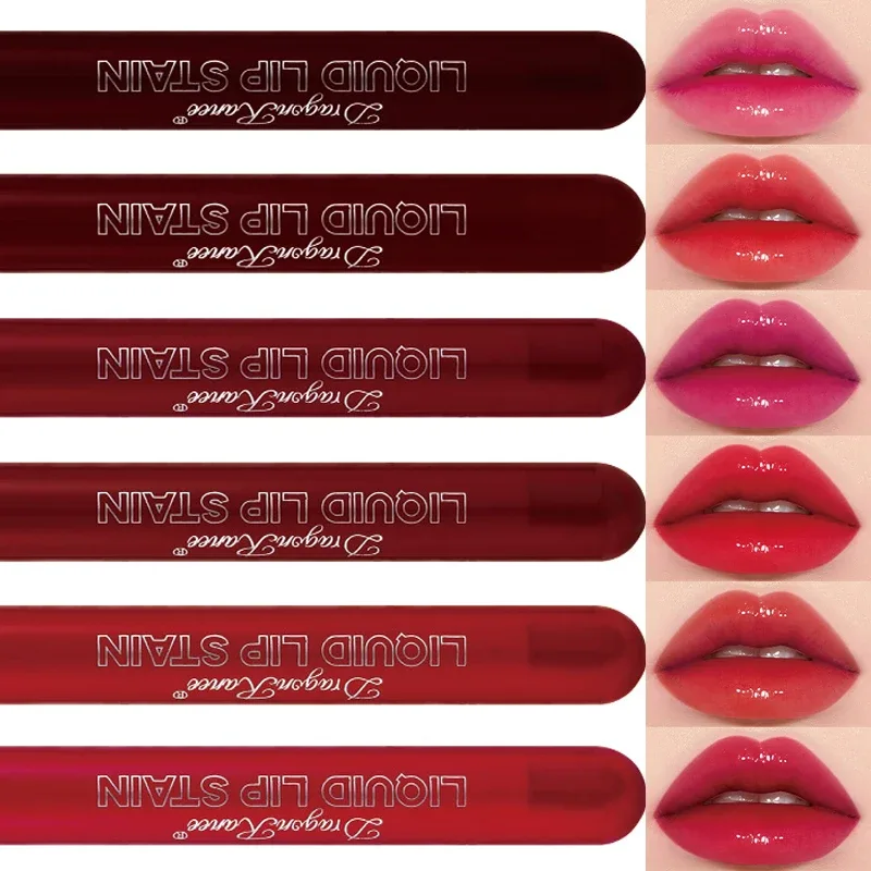 Mirror Lip Gloss Long Lasting Not Fade Lip Tint Water Gloss Glass Lipstick Blood Plasma Lips Makeup Halloween Lip Stain Cosmetic — image 3