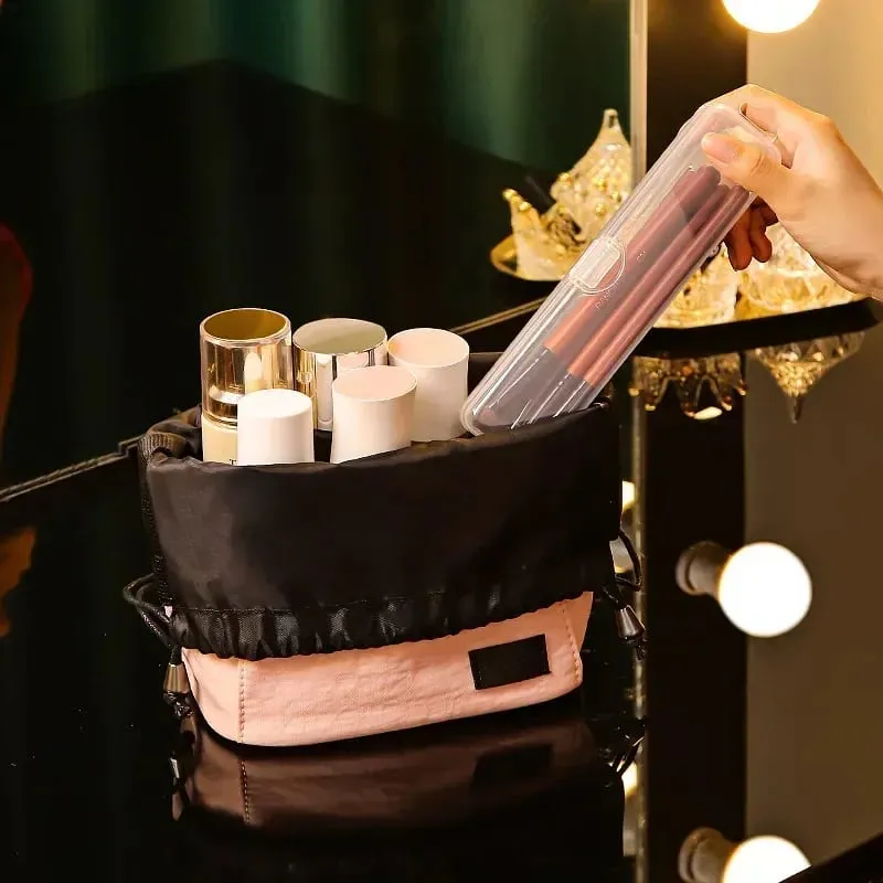 Portable Makeup Brush Organizer Eyebrow Pencil Tableware Chopsticks Transparent With Cover Storage Box Kitchen Accessories — image 6