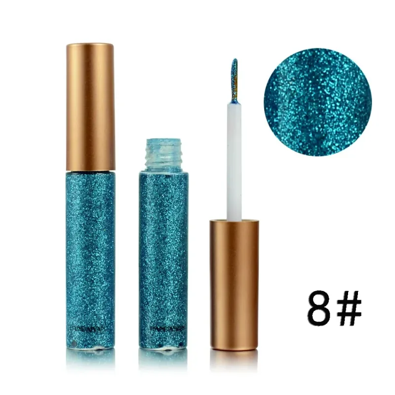 1pcs New Sexy Shining Glitter Liquid Eyeliner Pencil Diamond Shimmer Eye Liner Rose Gold Color Eyeliner Makeup for Eye Cosmetics — image 8