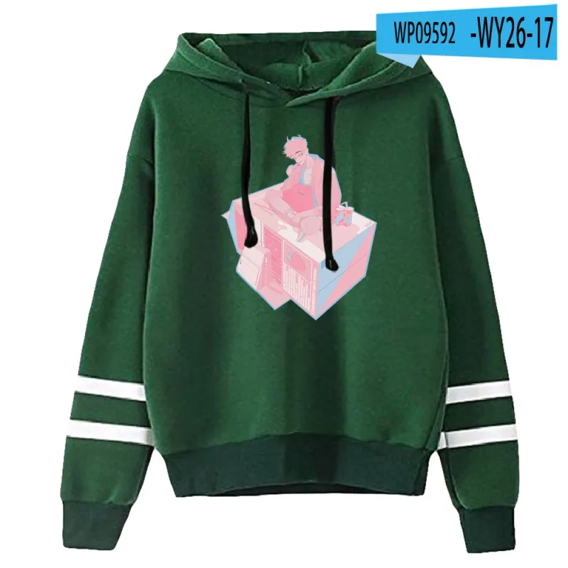 Link Click Anime Hoodie Unisex Pocketless Parallel Bars Sleeve Sweatshirts Women Men Hoodies Harajuku Streetwear Fashion Clothes — image 14