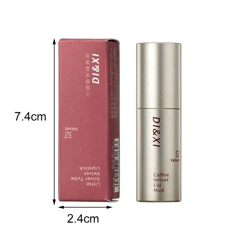 6 Color Long-Lasting Waterproof Matte Velvet Lip Gloss Mist Liquid Matte Lipstick Non-stick Cup Lip Glaze Lip Makeup Cosmetics — image 3