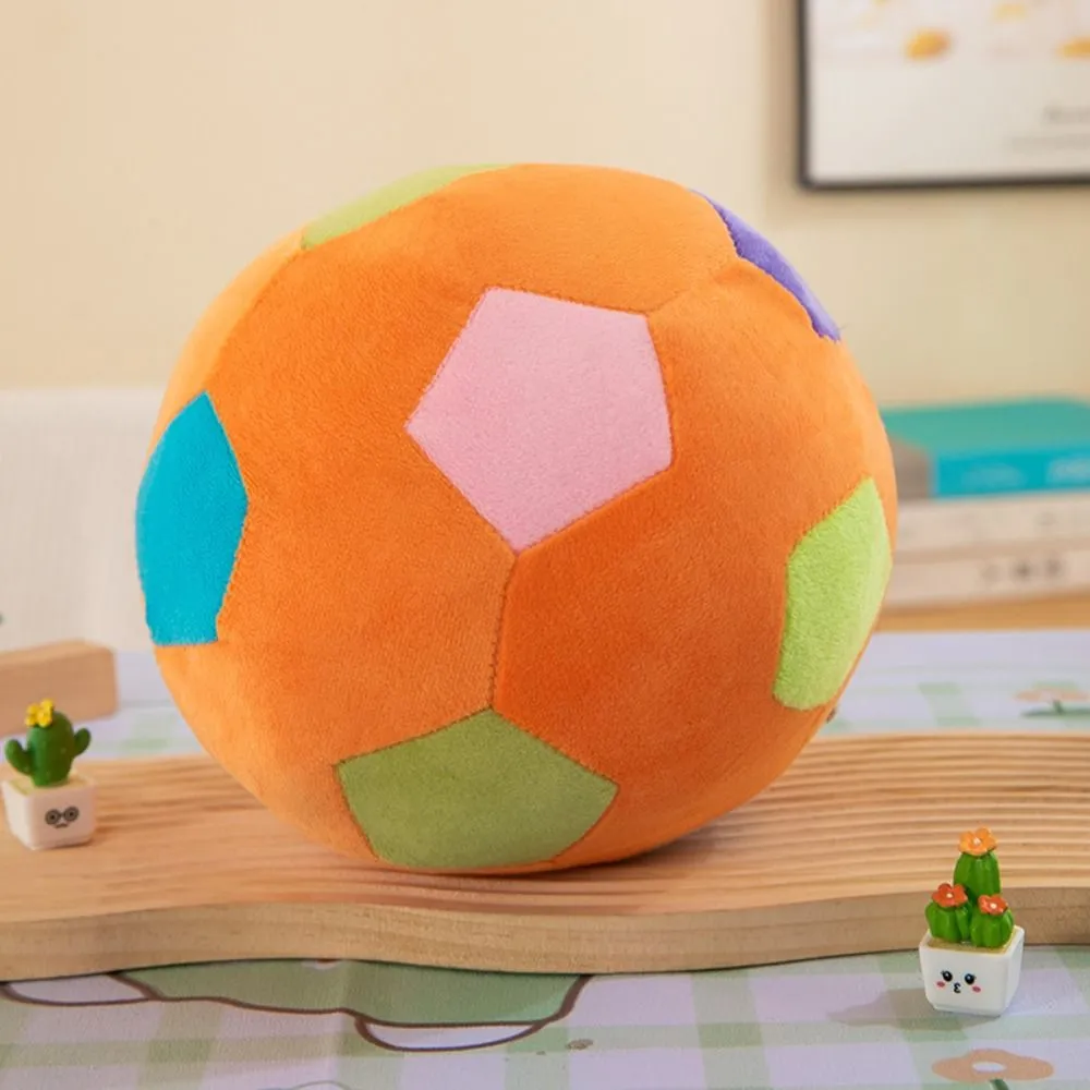 Kreative Simulation Basketball Hochwertiger Gefüllter Sportball Gefüllt 22 cm Weiches Fußballkissen Mädchen Junge