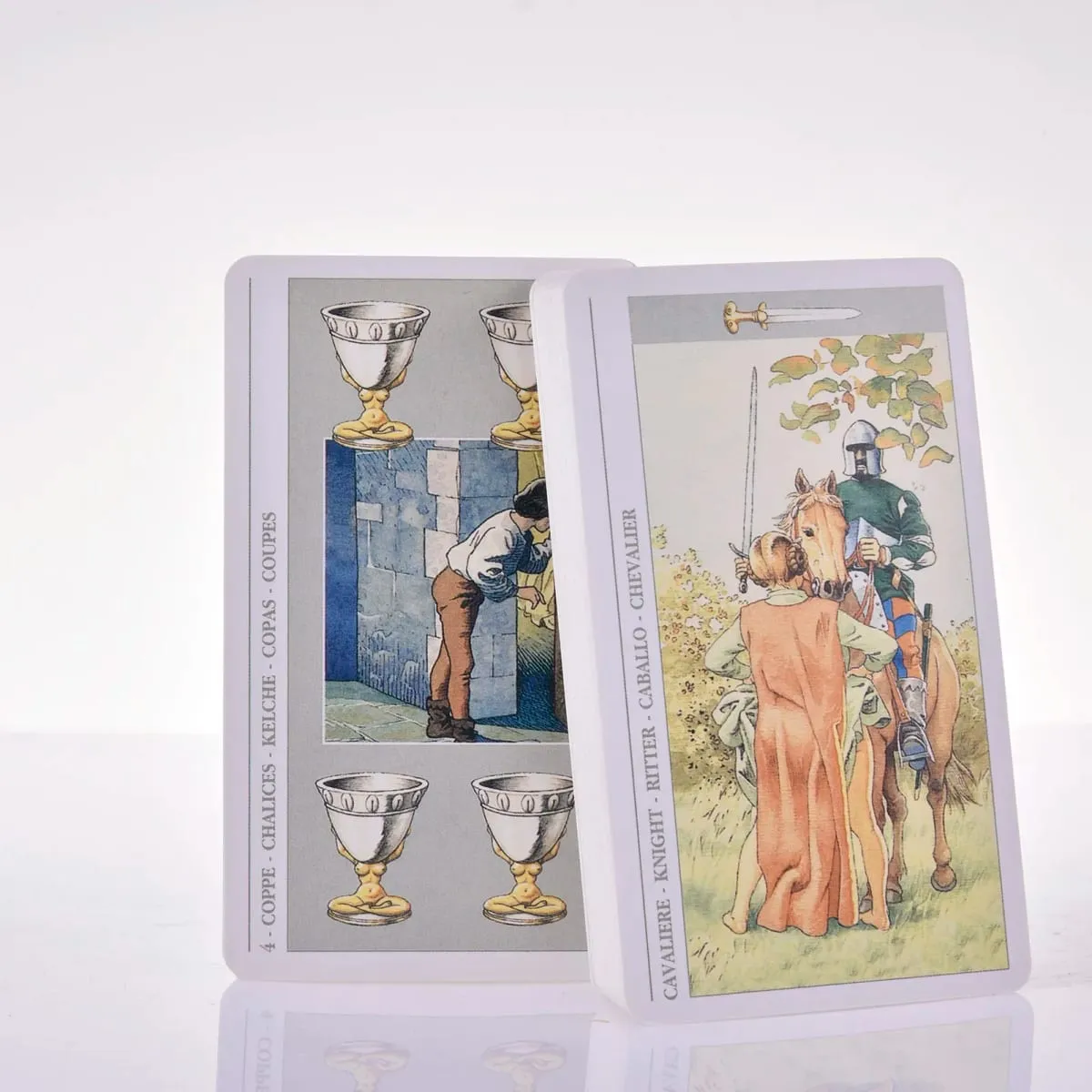 Decameron Tarot Cards A 78 deck English Version Oracle Cards PDF Guideboock Divination Edition Deck Borad Playing Games — image 2
