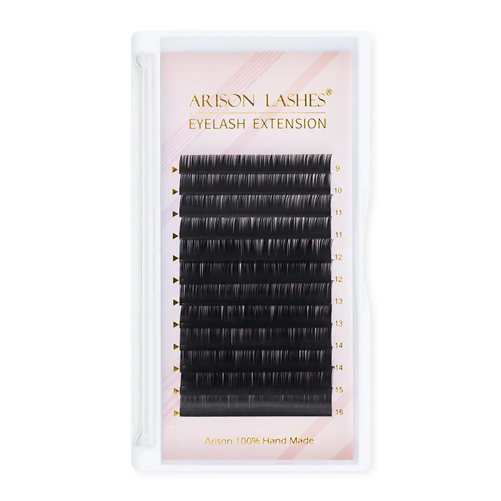 0.05/0.07/0.10 Individual Eyelash Extension Fluffy Volume Eye Lash Classic Lashes Matte Professional Soft Natural Faux