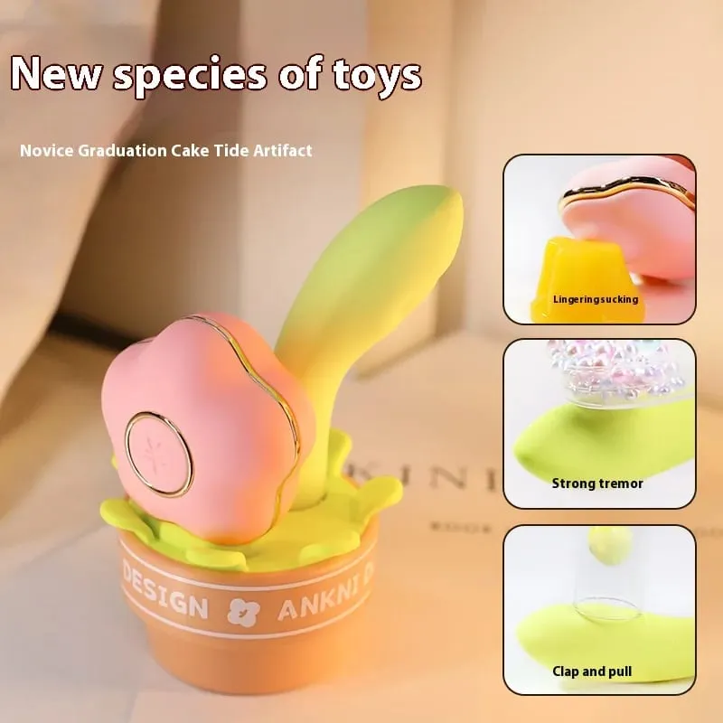 2-in-1 Vibrator Clit Sucking Orgasm Dildo Vibrator G-spot Orgasm Woman Sex Toys Clitoral Stimulator Adult Products Clitoral Suck