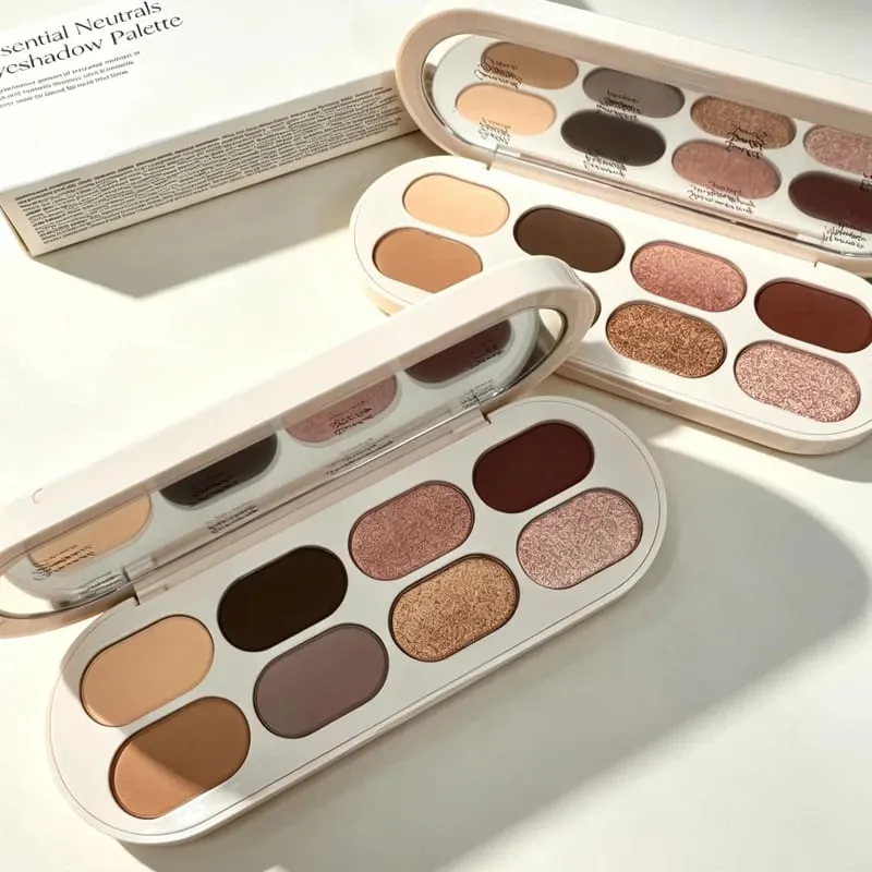 Hot Rare Beauty Neutrals 8 Colors Eyeshadow Palette Matte Shimmer Glitter Lasting Nude Earth Tone Eye Makeup Cosmetics for Woman — image 1