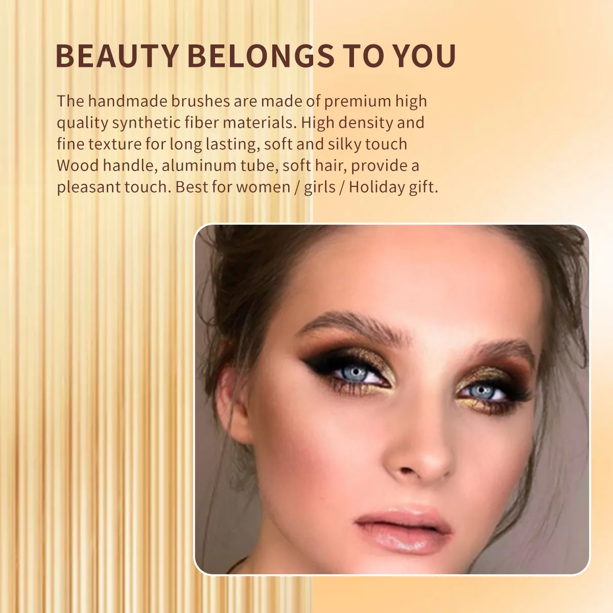 OVW Ultimate Eye Makeup Brush Set: Precision Eyeliner Detailing Blending Concealer and All-Purpose Brushes for Flawless Arti — image 5