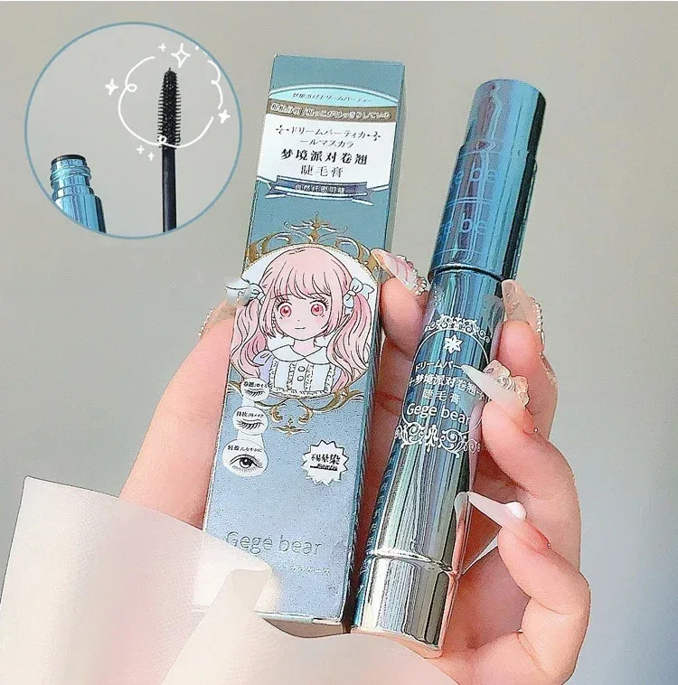 Silk Fiber Lash Mascara Αδιάβροχη μακράς διαρκείας Extension Eyelashes Lengthening Curling Mascara Black Eyelash Makeup Cosmetic — image 5