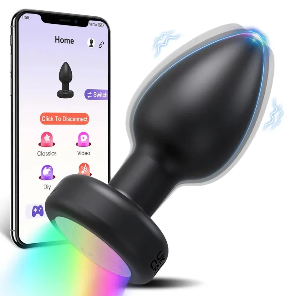 Wireless Bluetooth Prostate Massager Vibartor for Male APP Remote Control Butt Plug Women Anal Vibrating Adults Sex Toys — image 1