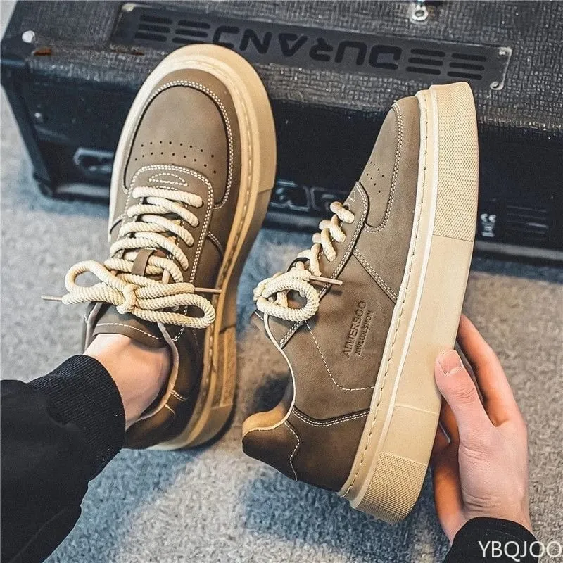 Men's shoes spring summer new styles men's niche design youth versatile casual shoes sports trendy shoes board shoes — image 4