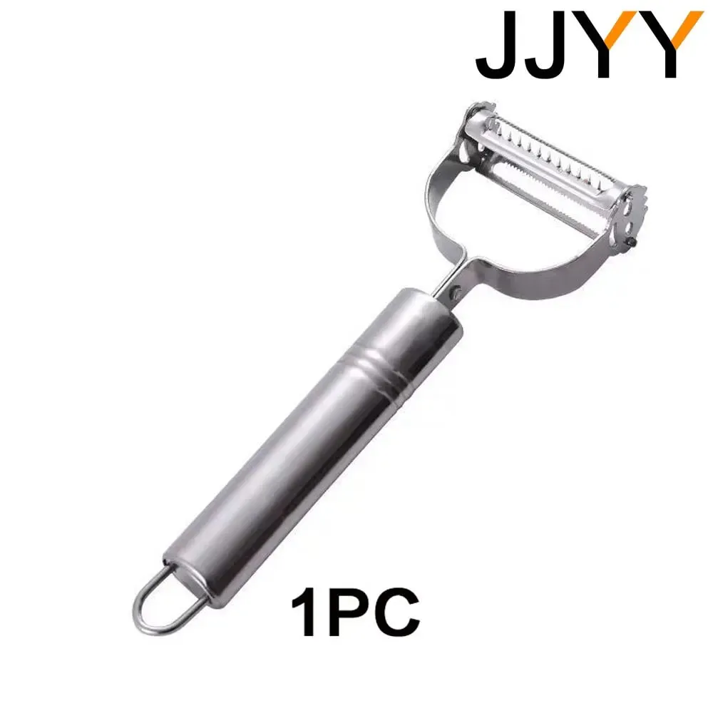 High quality stainless steel potato cucumber carrot grater kitchen multifunctional vegetable fruit peeler vegetable slicer — image 6