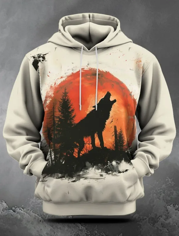 Halloween Men's Graphic Hoodie Pumpkin Prints Classic Casual 3D Pullover Holiday Fashion Hoodies Thin Style Long Sleeve Hooded — image 30