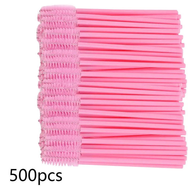 500Pcs Lash Brushes Eyelashes Extension Brush Kits Makeup Tool For EyelashMascara Wands Applicator Spoolers Tools Wholesaler