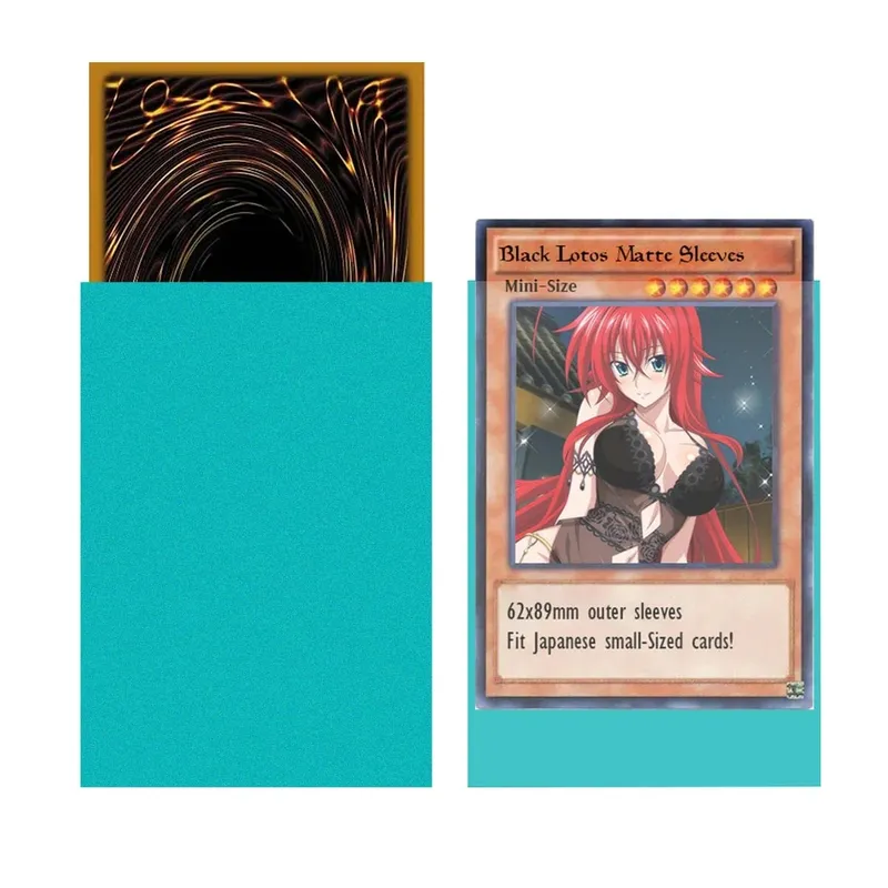 60 PCS/Lot Yu-Gi-Oh Card Sleeves YGO 62X89 Protective Sleeve Liner VG Due City BlackLotus Matte YUGIOH Card Sleeve Cover — image 9