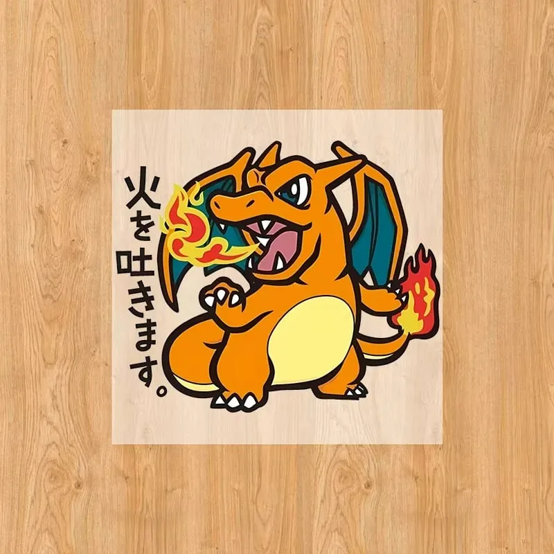 2pcs Pokemon Heat Transfer Stickers Anime Print Decoration Iron on Patches Clothes Stickers DIY T Shirt for Girls Boys Appliqued — image 20