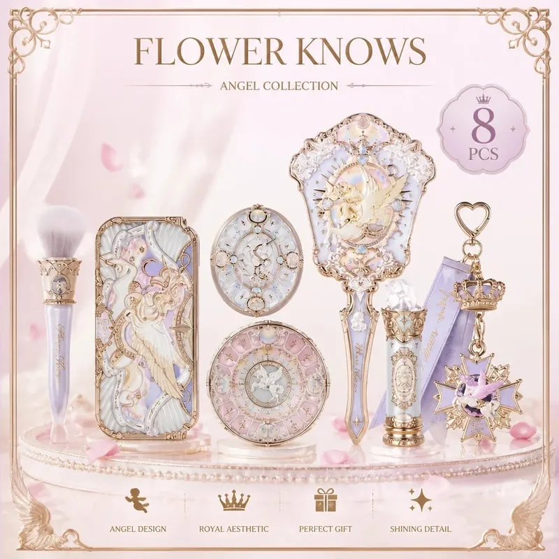Flower Knows Knight Unicorn Treasure Chest Set