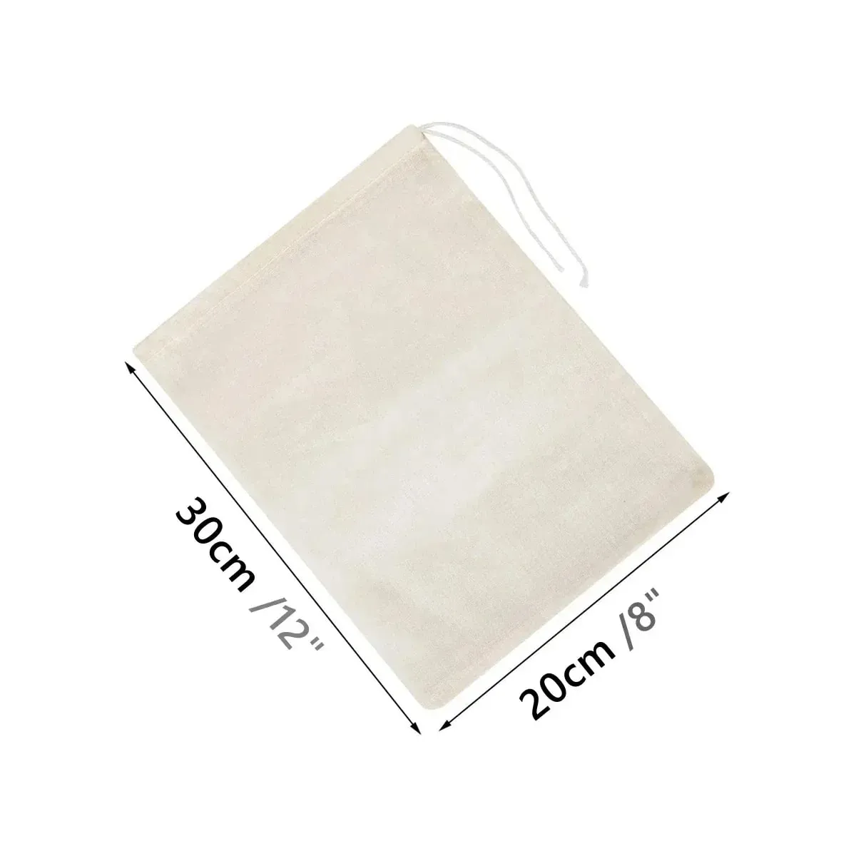 1/5Pcs Reusable Nut Milk Bags Strainers Unbleached Nylon Cheesecloth Bag Food Cheese Yogurt Filter Kitchen Fine Mesh Strainer — image 10