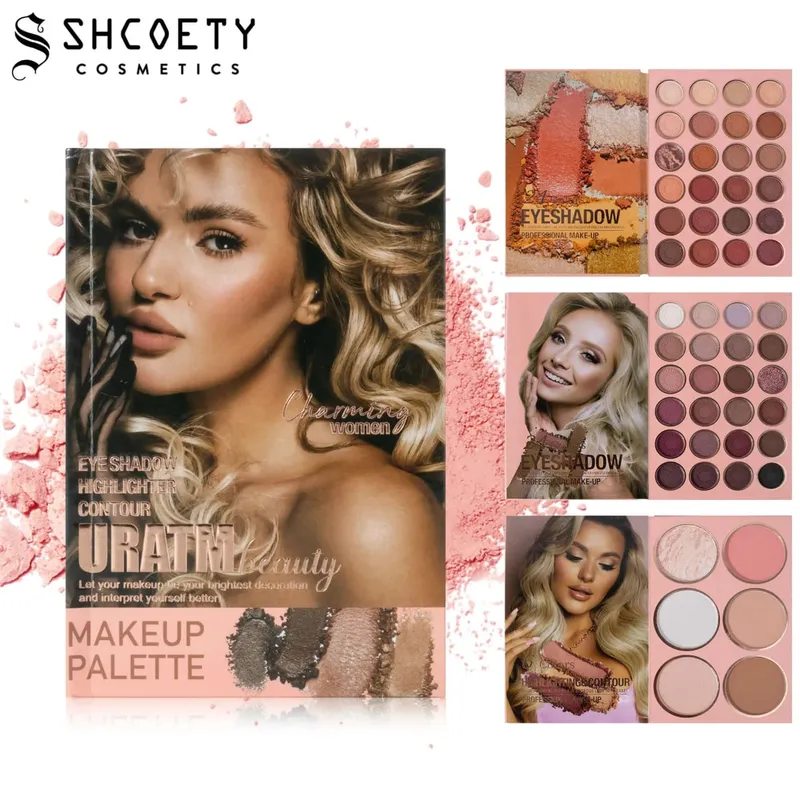 54-color Professional Makeup Palette Book Cosmetics Palette Matte Pearlescent Blush Highlight Contouring All-in-one Cosmetics — image 1