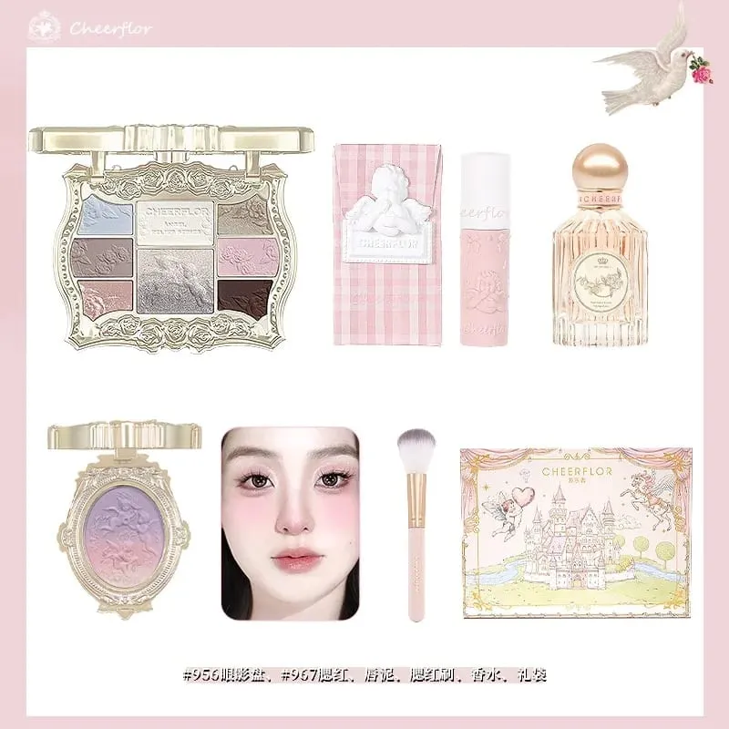 Makeup Gift Box Set Cosmetics Blush Lipstick Eyeshadow Palette Practical Premium Makeup Kit Birthday Gift for Women Gi — image 4