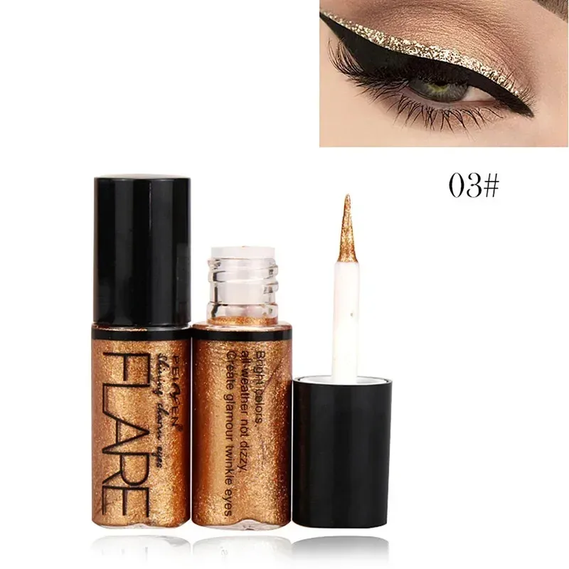 1pcs Big Double-headed seal eyeliner Waterproof and quick-drying black liquid eyeliner small lash glue pen Eye makeup cosmetic — image 11