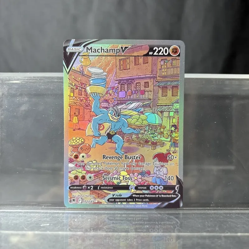 PKM PTCG High Quality Umbreon Vmax Glaceon Vstar Rayquaza Vmax Lono Proxy Foil Cards Game Collection Anime Cards