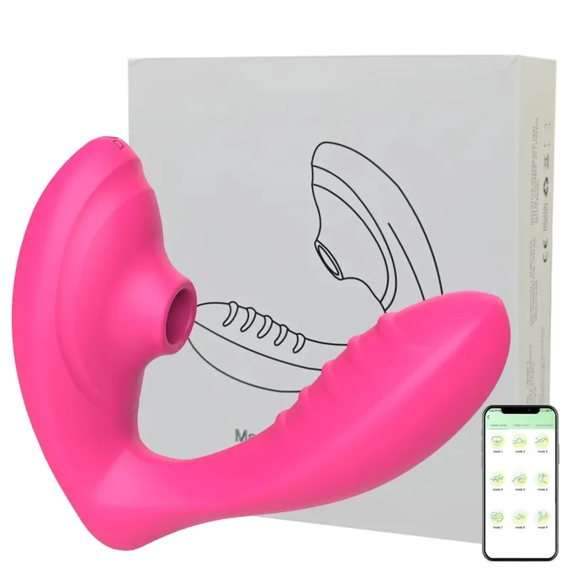 Sání vagíny Nositelné vibrátory Dildo Stimulátor klitorisu Orální sex Sexuální hračky nasávání klitorisu pro ženy na masturbaci — image 18