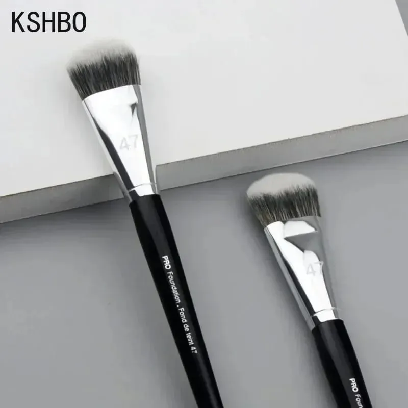 Professional Foundation Brush 47/52 Broom Head Liquid Foundation Shadow Repairing Brushes Women Face Base Makeup Tools