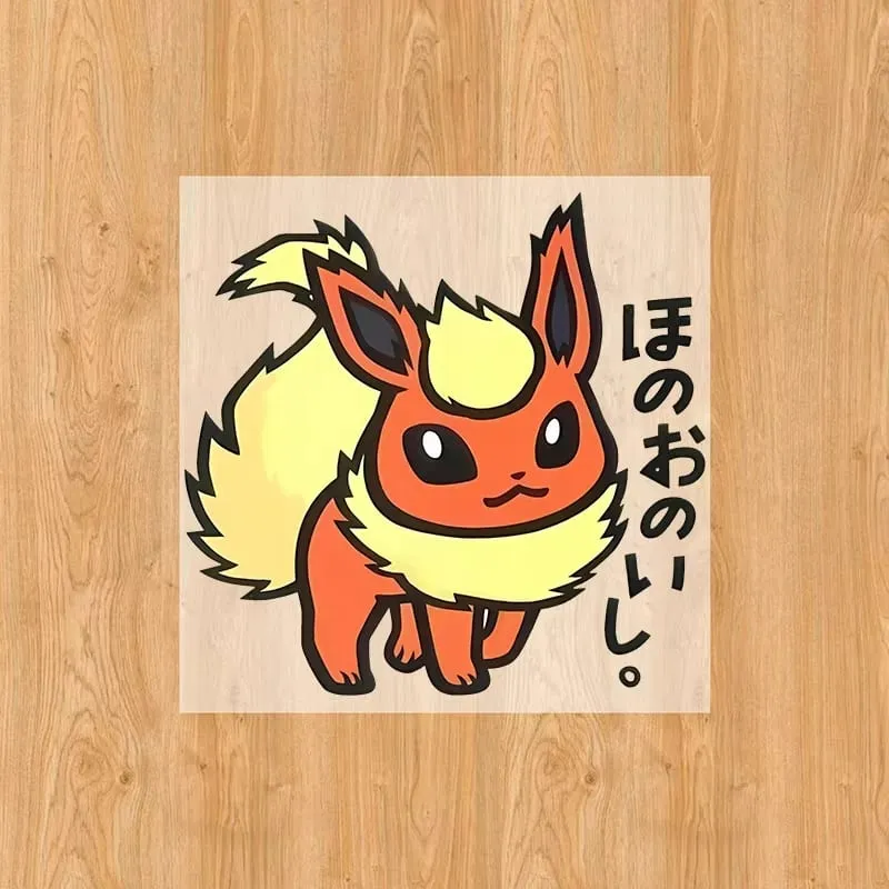 2pcs Pokemon Heat Transfer Stickers Anime Print Decoration Iron on Patches Clothes Stickers DIY T Shirt for Girls Boys Appliqued — image 12