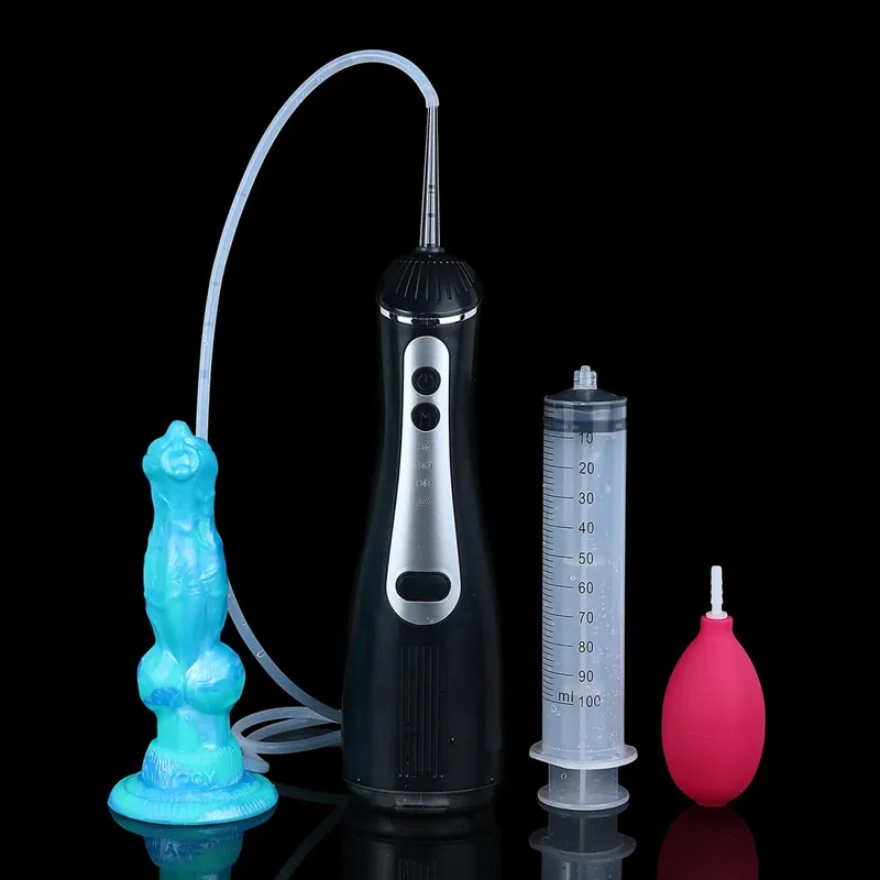 Silikonová elektrická stříkací dilda Fantasy s přísavkou Masážní přístroj prostaty Sexuální hračky s ejakulací penisu pro ženy Muži