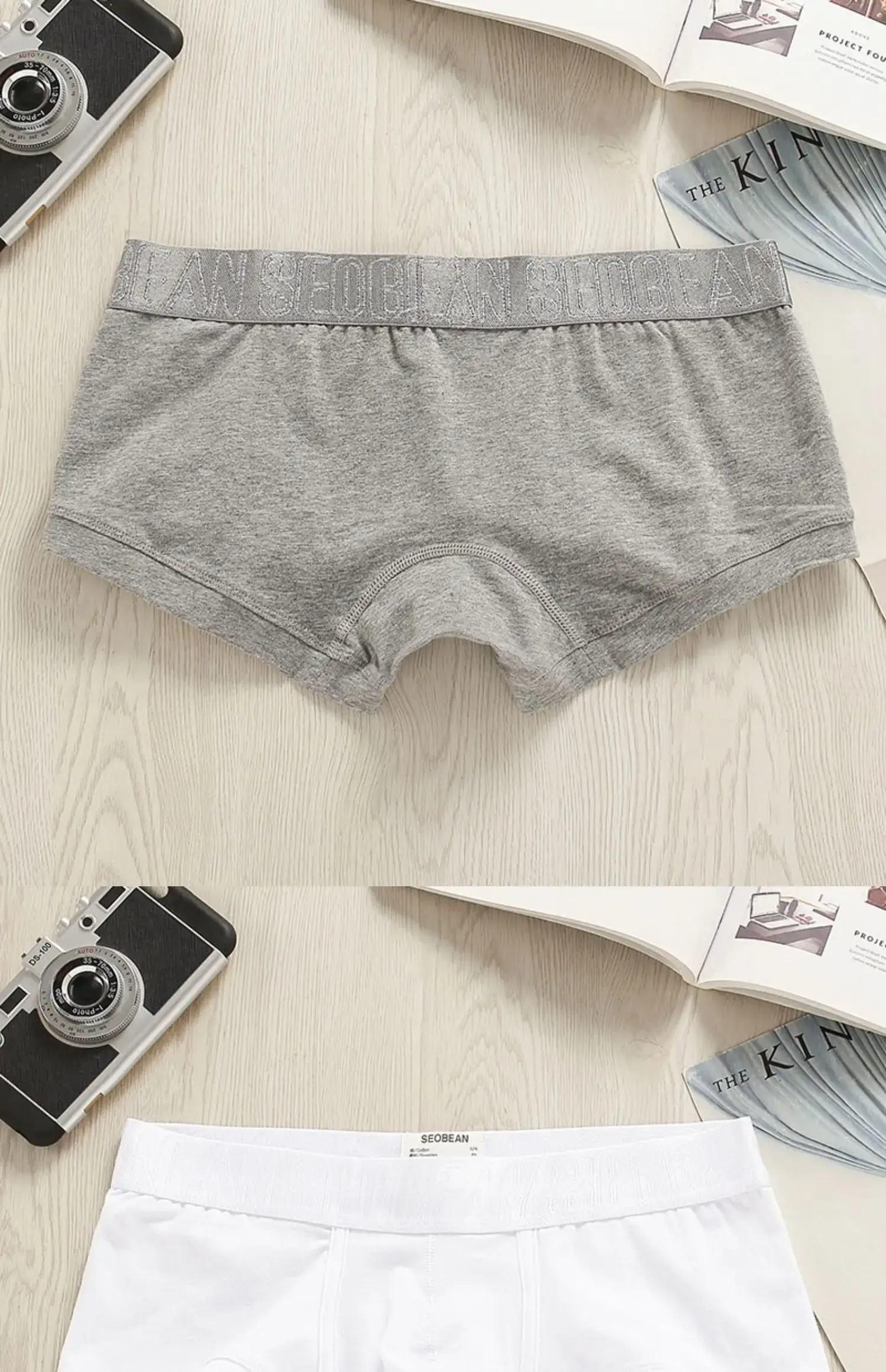 Men's Brief Soft Boxer Shorts Underpants Man Fashion Men's Boxer Panties U Convex Pouch Shorts Sexy Underwear For Male Plus Size — image 7