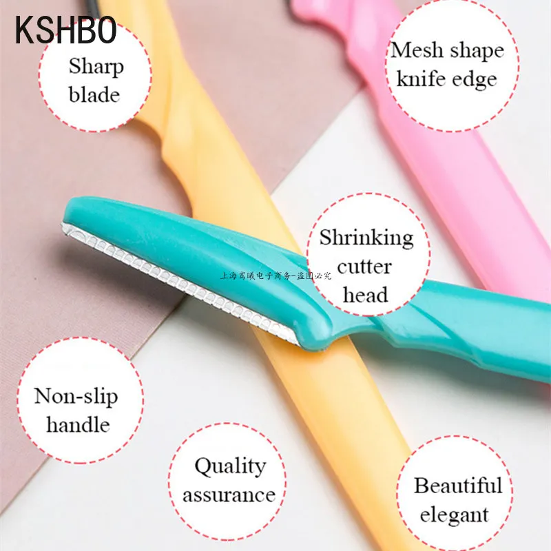 New Arrivals 2025 Eyebrow Trimmer Face Razor Knife Eye Brow Blades Shaping Makeup Tools Facial Body Hair Removal Scraper Shaver